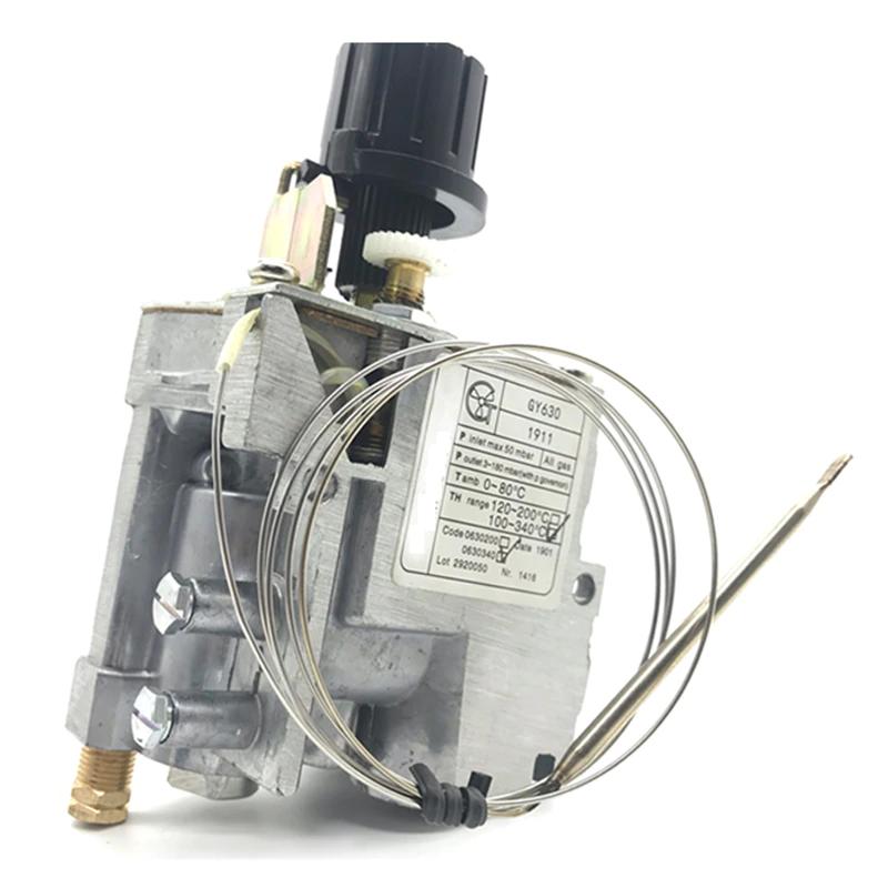 GY 630 Gas Valve Space Heater Thermostat Temperature Range 100-340℃ For Gas Stoves Oven