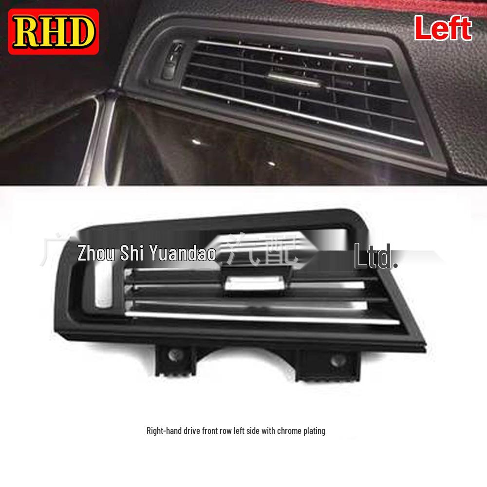Versilberter Lüftungsschlitz für Rechtslenker BMW 5er F10/F18 (2010-2017)