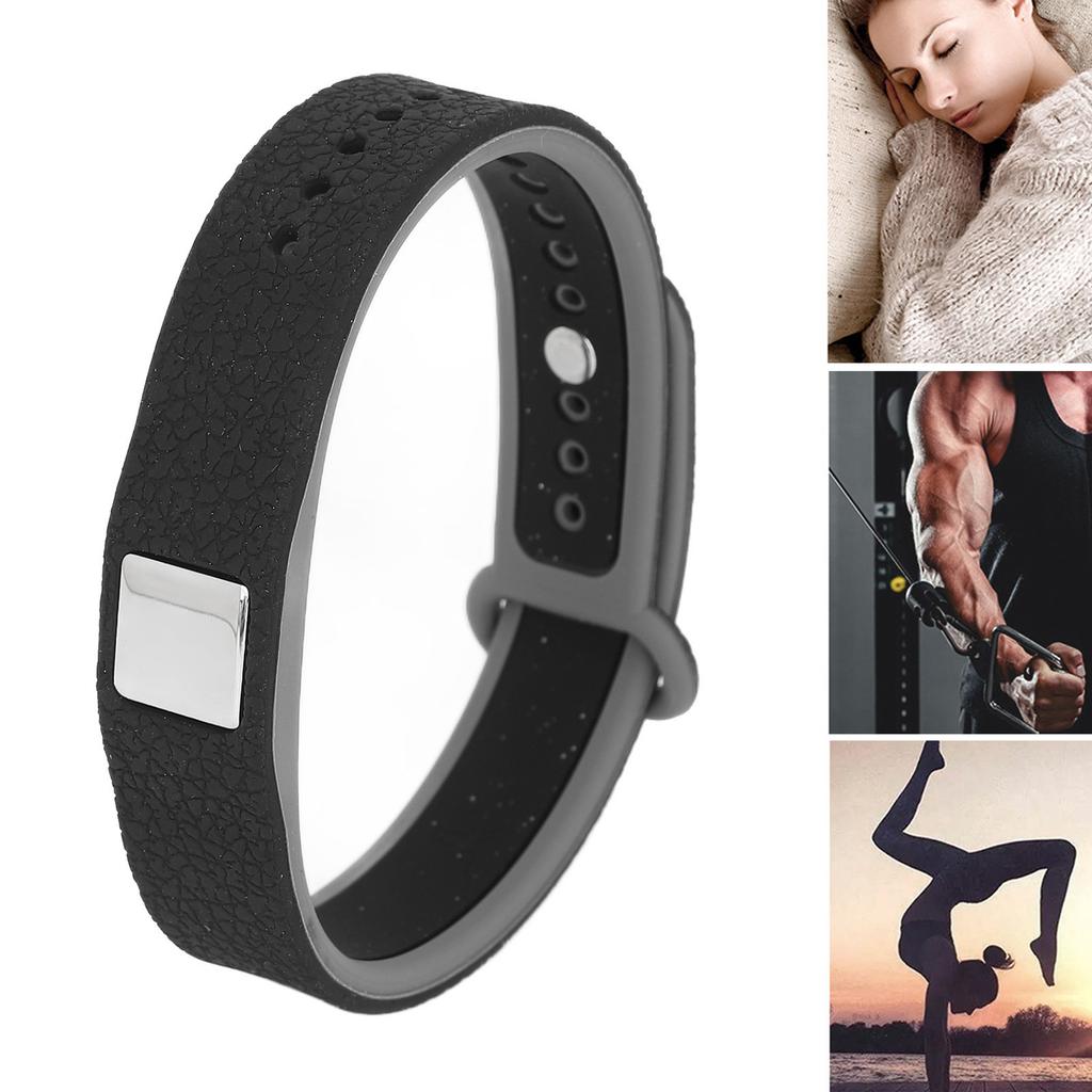 Anti Static Bracelet   Waterproof Silicone Soft Lightweight Balance Energy Wrist Strap for Women Men