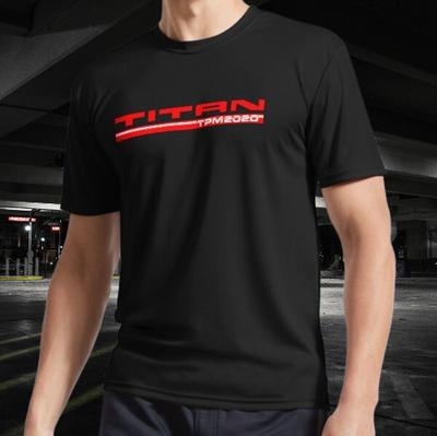 Titan Retro Ice Hockey Logo Active T-Shirt Funny Size Mode American T-shirt