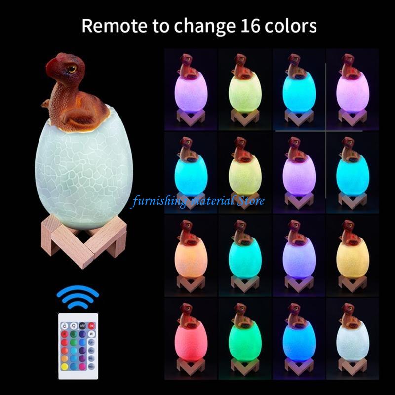 Y5GD Rechargeable Remote Control Bedside Night Lights for Kid Baby Christmas Birthday