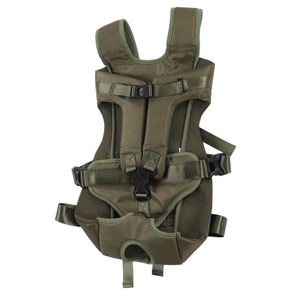 Wrap Around Fit Dog Front Backpack Dual Shoulder Strap Small Pet Travel Bag  Daily Travel