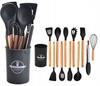 Elden Kitchen Utensil Set Silicone Kitchen Utensils Accessories