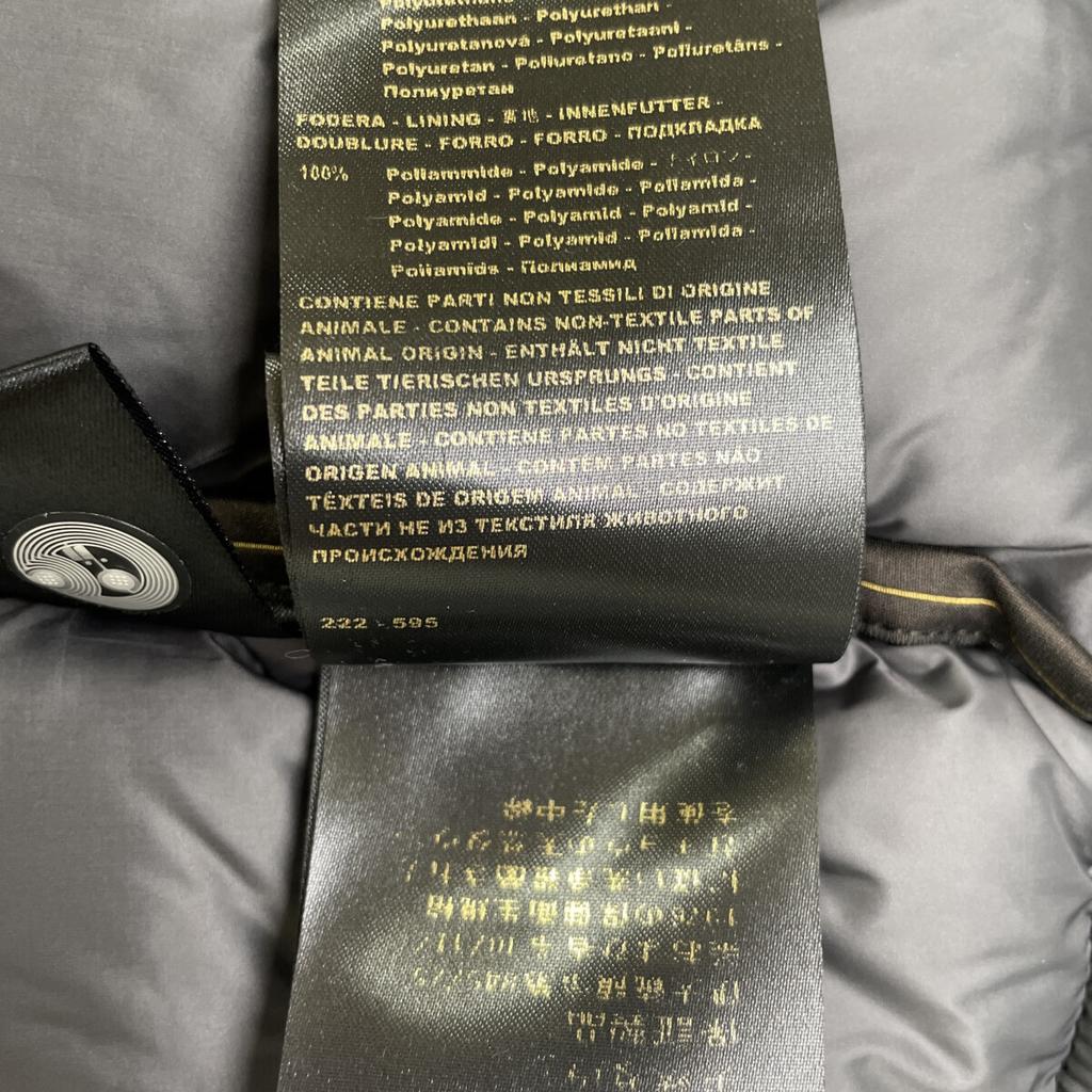 MOORER Navy FLORIO-KN Down Coat coat 46 NavyUsed