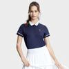 New FILA Polo Shirt Women's RD Royal Blue A11W333114F-NV