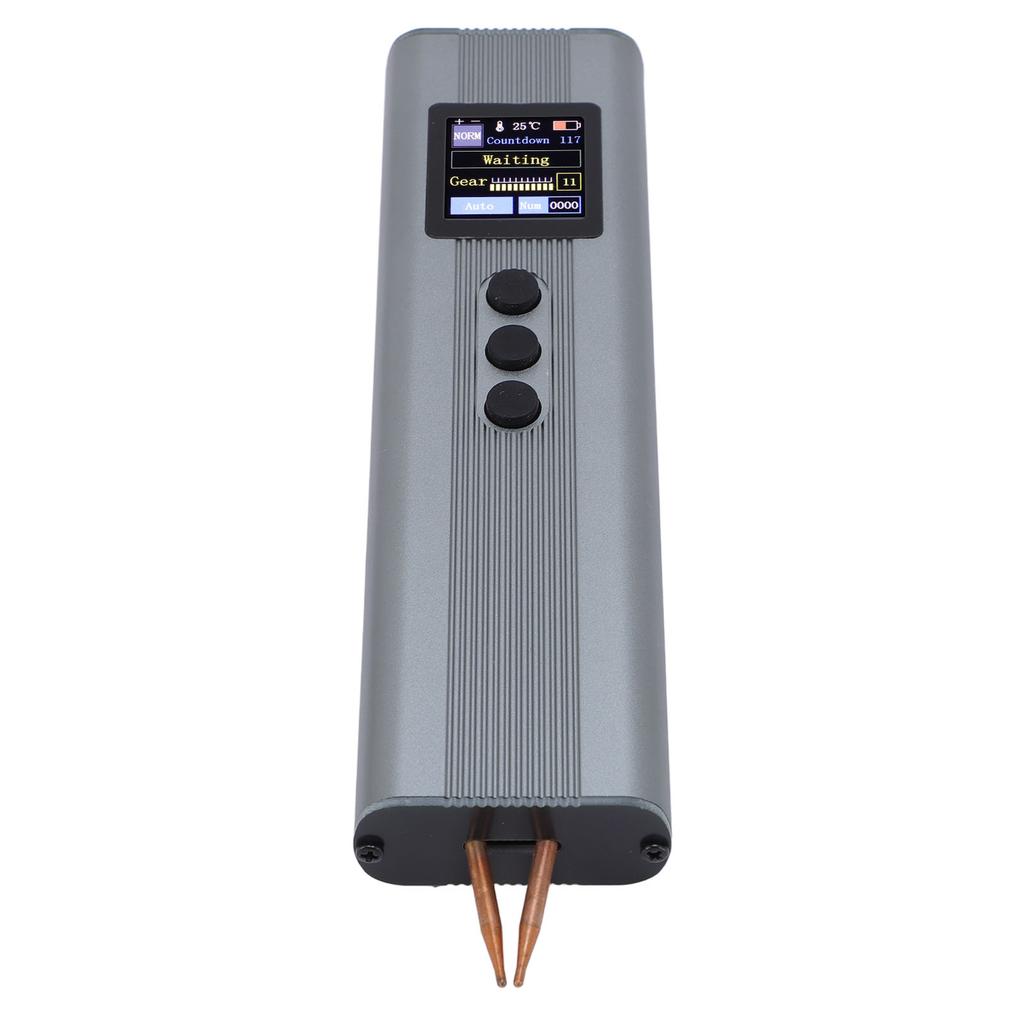 Portable Spot Welder 2200mAh Handheld Spot Welding Machine Aluminum Alloy Miniature Welding Machine
