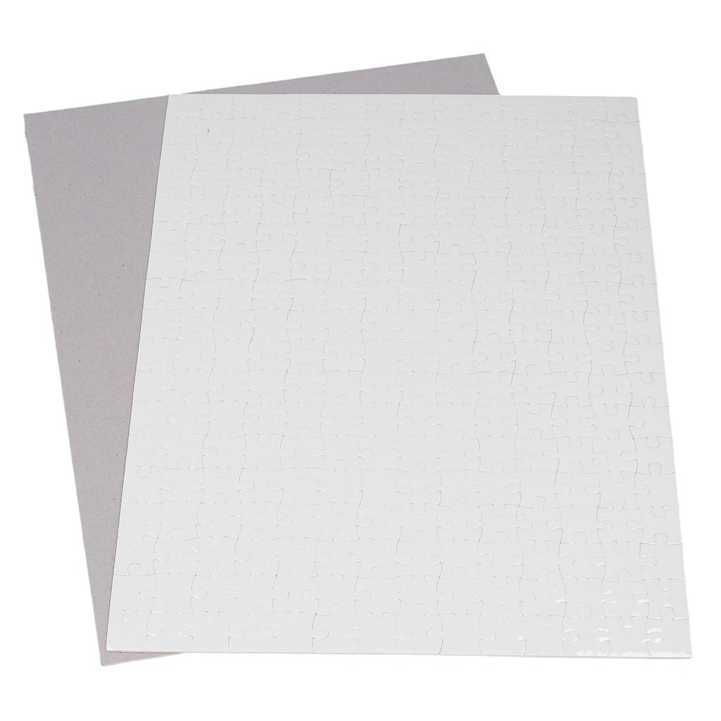 10 Sets DIY Blank Puzzle Heat Press Jigsaw Sublimation Transfer Consumables A3 26x38.5cm 252pcs