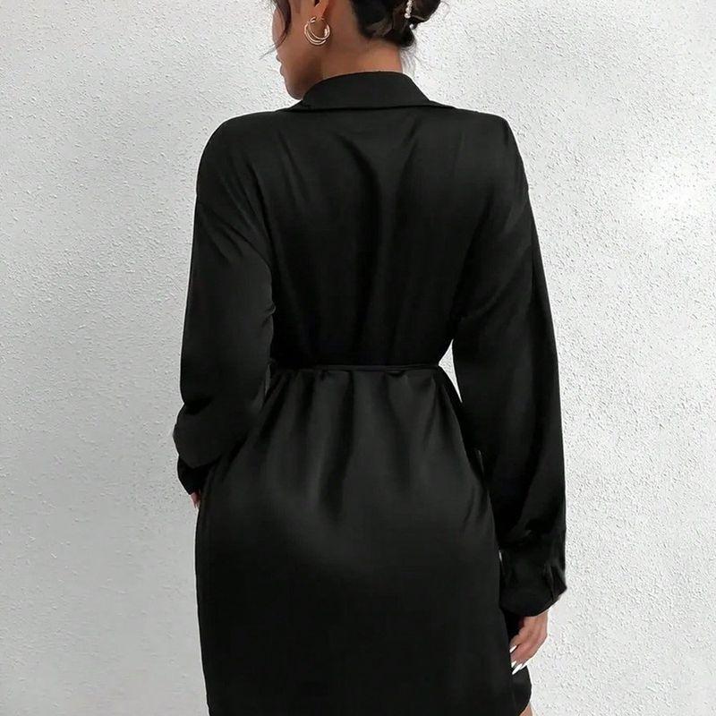 Dress, Shirt, Skirt Women Clothes Autumn Long Sleeve New Dress Party Dress Waist Hugging Shirt Dress