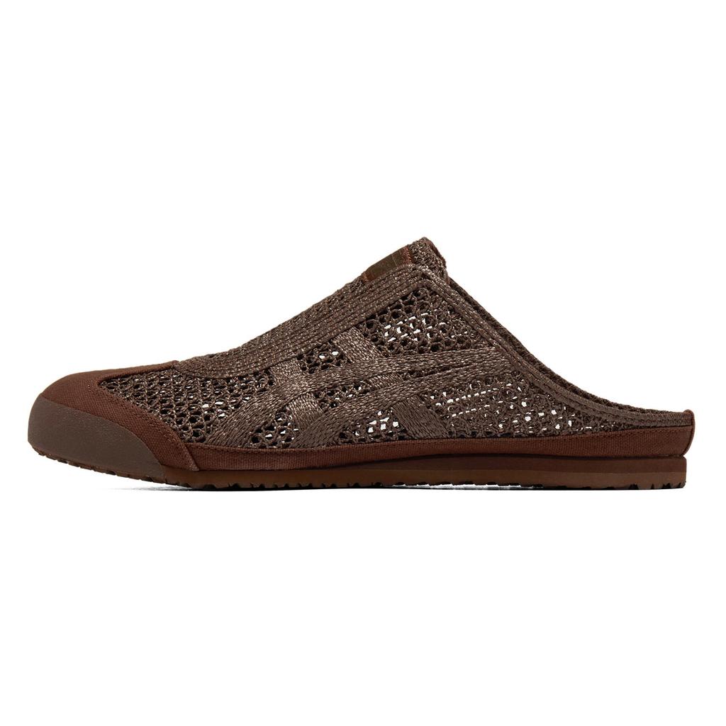 Onitsuka Tiger MEXICO 66 SABOT Closed Toe Slippers Unisex Dark Brown