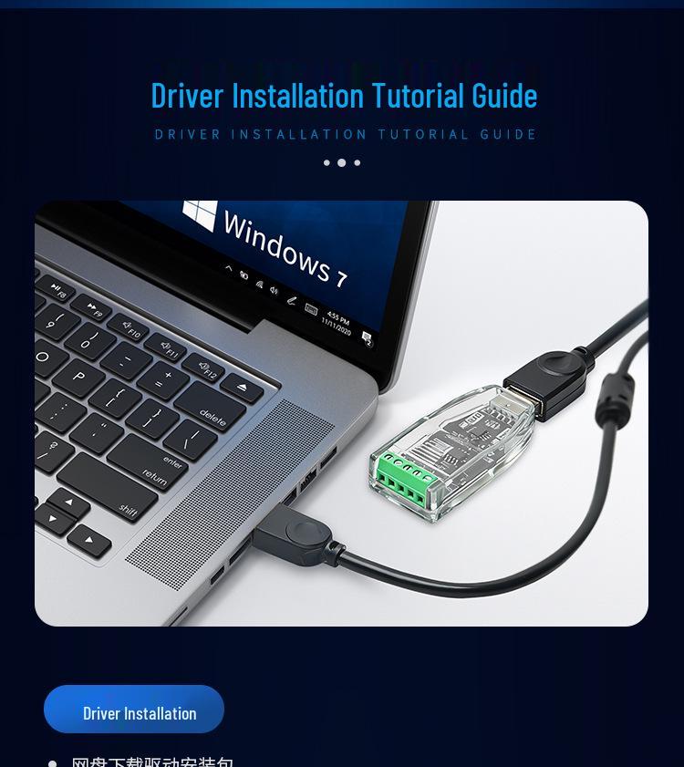 USB zu 485/232/422 Konvertermodul: Serieller Port-Debugger in Industriequalität für Laptops