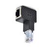 8P8C for cat 5e/6 Male to Female LAN Ethernet Adapter Up Down Left Rigth Angled 90 Degree Network Extension Crystal Head