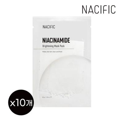 Rozjasňující maska s niacinamidem (1 list) x 10
