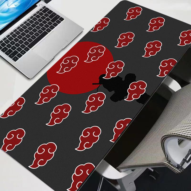 Uchiha Itachi Madara N-Naruto Uzumaki Tappetino per Mouse Professionale E-sport Giocatori Velocità PC Gaming Gomma Tastiera Scrivania Tappetino Mousepad