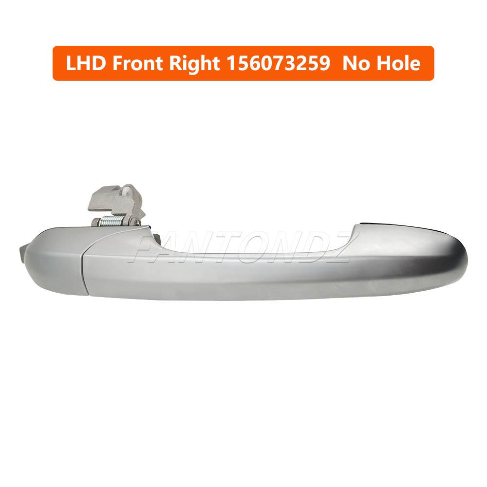 

156073261 156073259 Наружная ручка двери для Alfa Romeo 147 2000-2010 LHD Наружная ручка двери Передняя левая или правая LHD Front Right