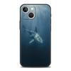 Oceanny Rekin Wielorybi Pływający Luksusowe Etui na Telefon Dla iPhone 16 13 15 14 12 11 Pro MAX XR X SE XS 7 8 Plus Miękki TPU Odporny na Wstrząsy Pokrowiec