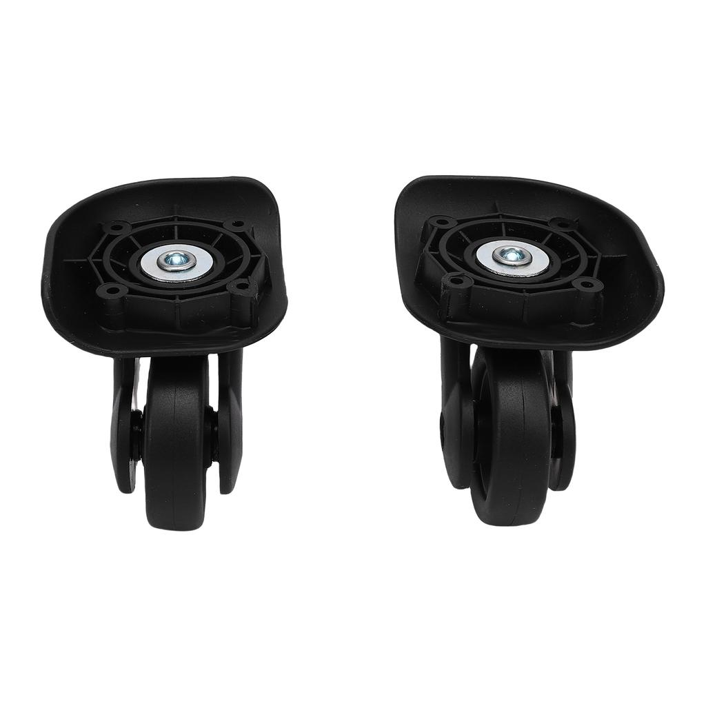 1 Pair Luggage Suitcase Wheels Universal Silent Wearproof Trunk Luggage Casters Spare Part Replacement