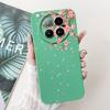 For Infinix Zero 40 4G 5G Back Cover 6.78" On Infinix X6860 X6861 Capa Flower Butterfly Women Fashion Phone Case Liquid Silicone