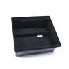 Flocking and cushion storage box for Tesla Model 3 center console/armrest. Ideal for organizing items inside your car.
