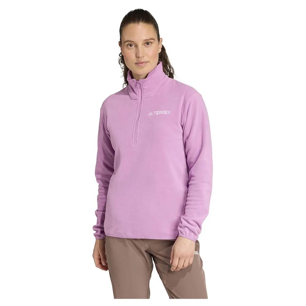 adidas Флисовая кофта с полумолнией Multi Essentials