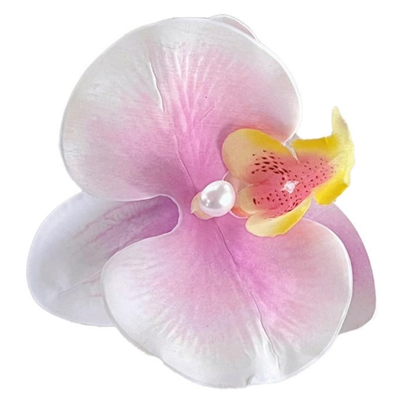 Eleganter Blummen-Haarclip Einzigartige Haarspangen Große Blume Acryl-Haarclip Schicke Haarnadel für Hochzeiten und Partys