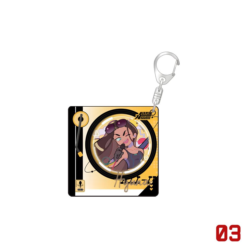 Acrylic Key Chain For Anime Popular Alien Stage Chibis Accessories Bag Luka Ivan Till Mizi Hyuna Sua Keyrings Jewelry Fans Gifts