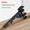 No-Drill Foldable Desktop Extension Bracket for Bedroom Desk & Keyboard Support