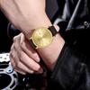 BUREI Men's Watch, Simple Analog, Waterproof, Quartz Movement, Date Display, Lightweight, Stylish, Business, Popular Brand, Black Silica Gel Strap