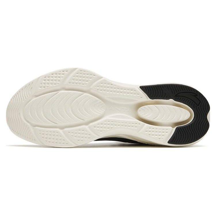 Anta Energy Ring Comfortable Slip Resistant, Abrasion Resistant, Lightweight Low top Running Shoes Women's Black White 122315575-7