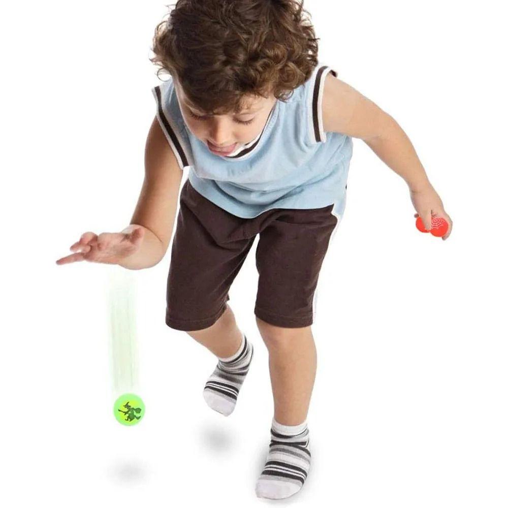 10pcs/set Glow-in-the-Dark Bouncy Eyeball Stretchy Eyeballs Luminous Bouncy Balls  Children Toy