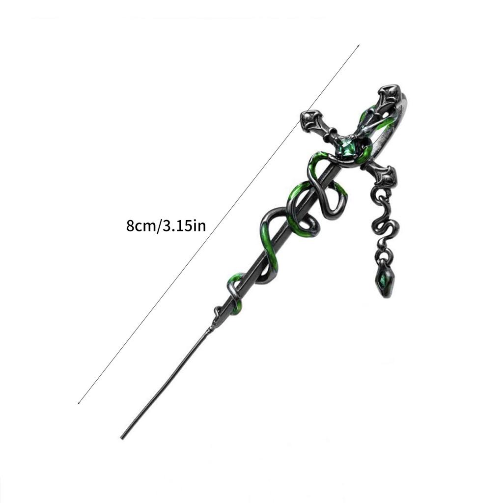 Gothic Snake Ear Cuff With Thorns Designs Jewelry Accessory for Trendy Fashion Enthusiasts Seek Unique Styles Daily Use