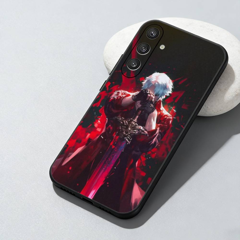 DMC D-DanteS Game D-DevilS Cry Phone Case For Samsung Galaxy A73,A72,A71,A70,A52,A51 Others Soft Black Cover
