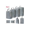 Travel Compression Packing Cubes Set Eightpiece With Oxford Fabric For Luggage Organization And Suitcase Storage