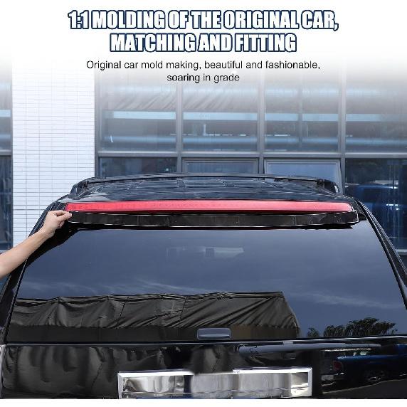 High Mount 3rd Brake Light Tint Film Compatible with Cadillac Escalade 2007-2014,PVC Waterproof Car Third Brake Light Decal Trim Protection Exterior