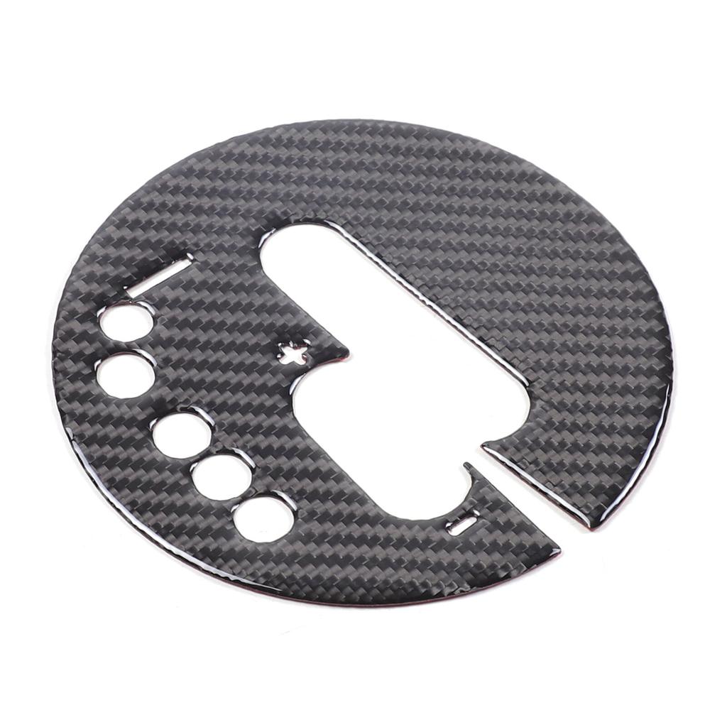 Carbon Fiber Interior Automatic Gear Shift Cover Trim For Nissan 370Z 2009-