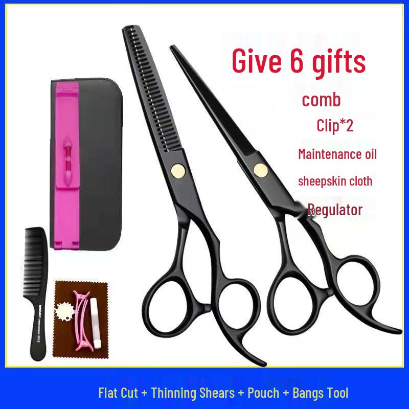 Professionelle Friseurschere zum Ausdünnen und Texturieren für Friseure und zum Pony schneiden