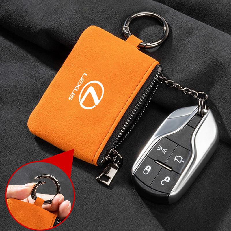 Car Key Bag Cover Case Leather Key Wallet for Lexus RX330 IS250 Ct200h ES300h RX350 IS300h NX300h GS300 ES350 Auto Accessories