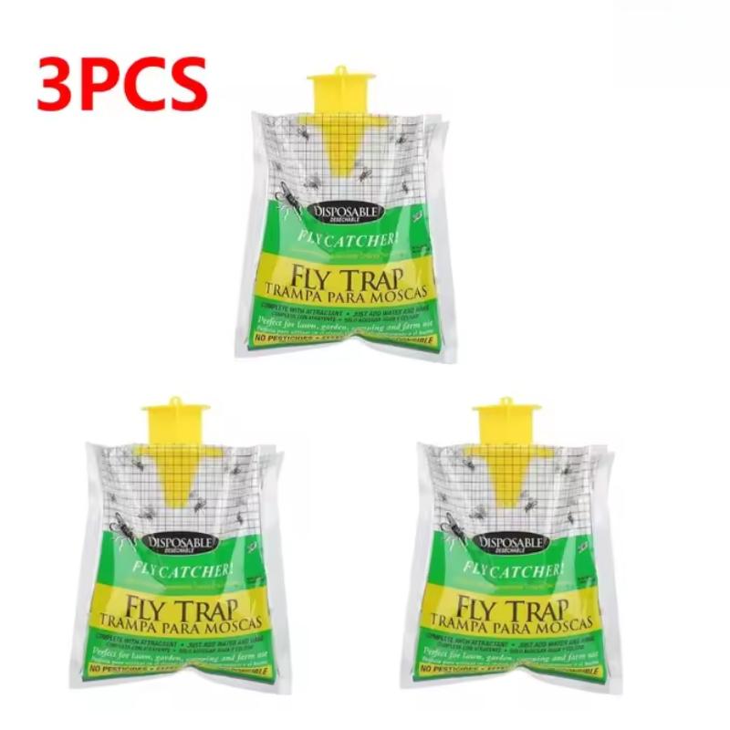Catcher Bag Hanging Flies Flytrap Fly Traps Pack Water-Soluble Disposable Non-Toxic Harmless For Household Garden Supplies