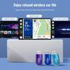 2 w 1 bezprzewodowy adapter CarPlay do Apple iPhone Android przewodowy do bezprzewodowego CarPlay AI Box Połączenie USB typu C Auto Car Dongle