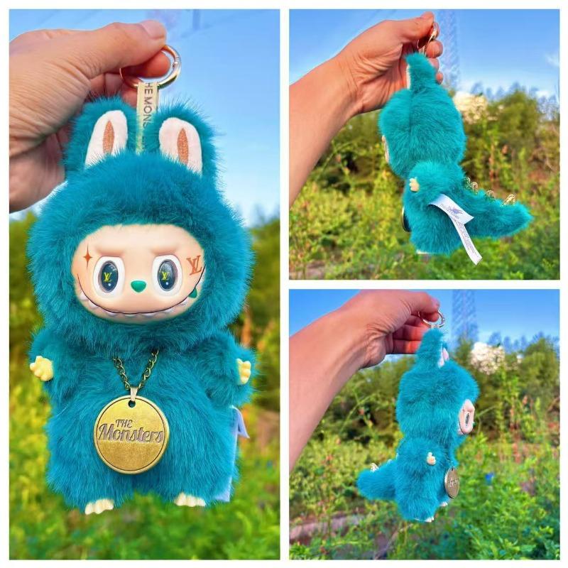 Pink Butterfly Change Baby Plush Toy Doll Pendant Labu Cloth High Version Figure Tide Play Gift