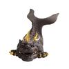 Zisha Tea Pet Ornament - Wealth Fish Dragon Tea Tray Accessory with Customizable Logo, Gongfu Tea Set Pixiu