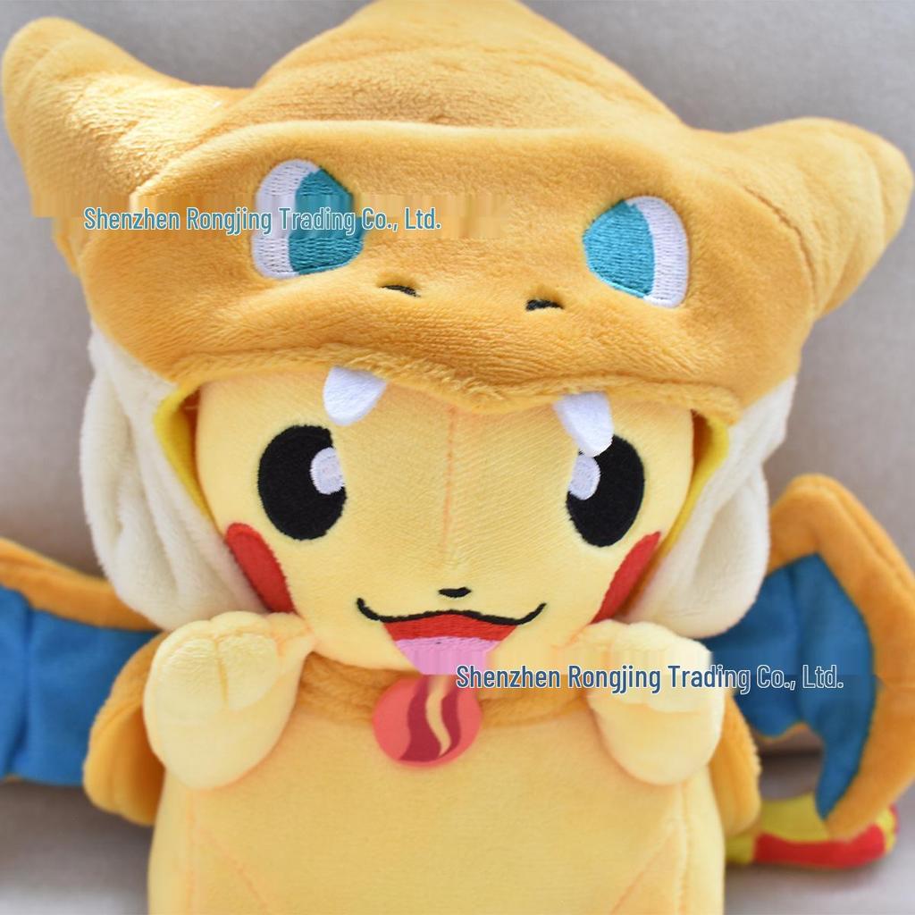 23cm Halloween Pikachu In Charizard, Snorlax, Lucario, and Slowpoke Disguises Plush Doll