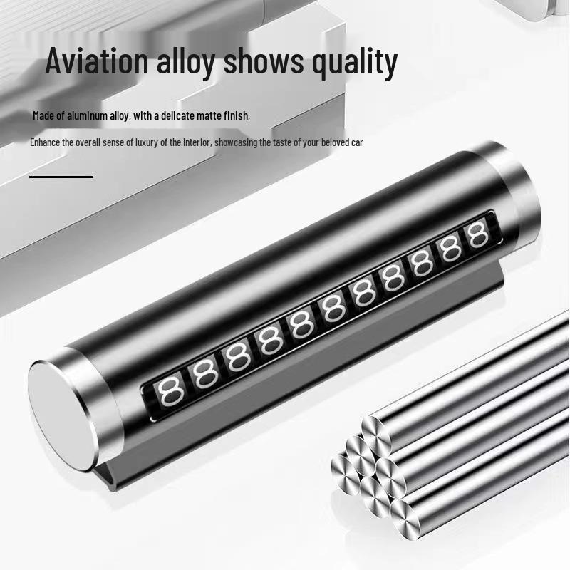 Auto Temporäres Parken Telefonnummer Schild Dekoration