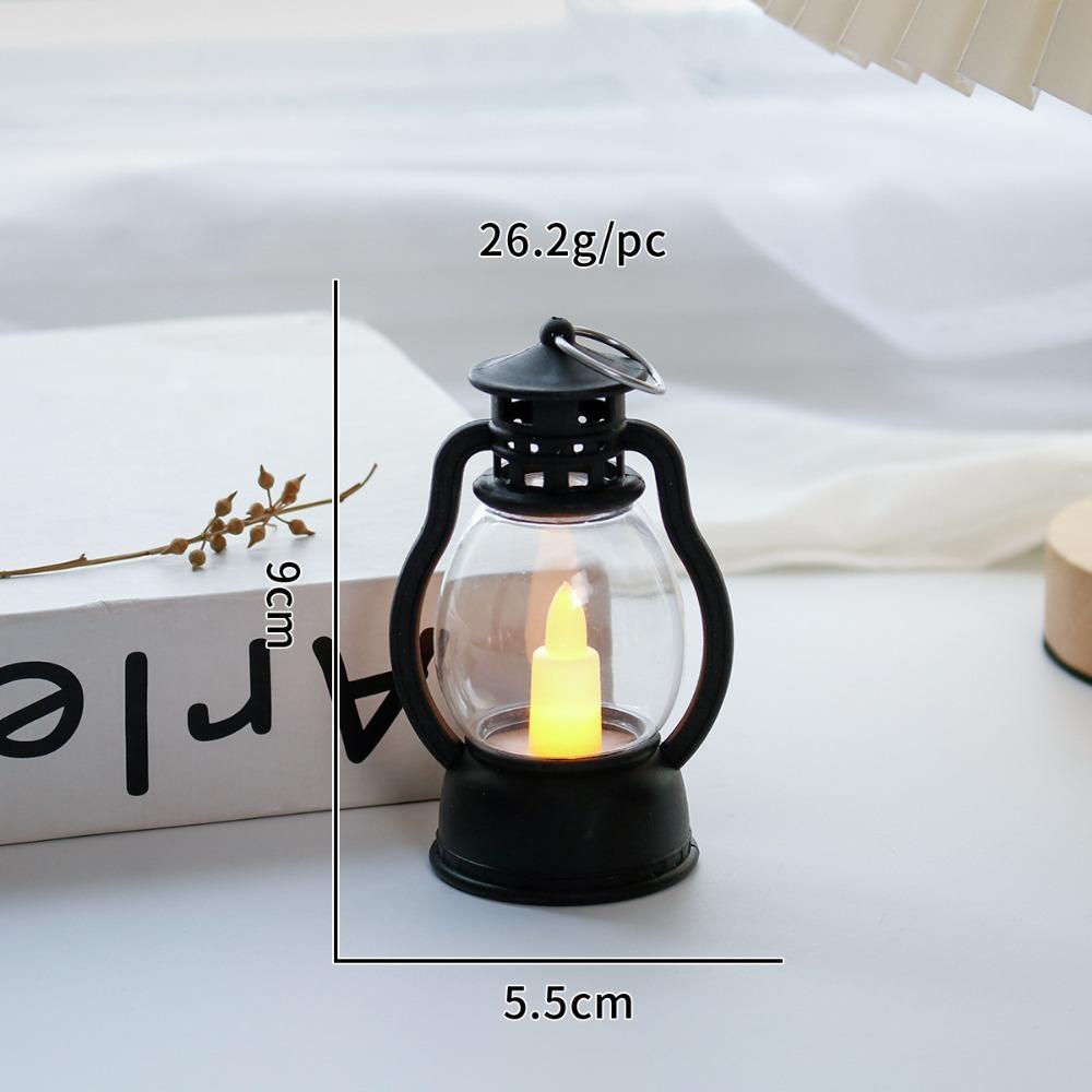 Portable LED Candle Light Retro LED Night Light Electronic Candle Lamp  For Halloween Festival Etc
