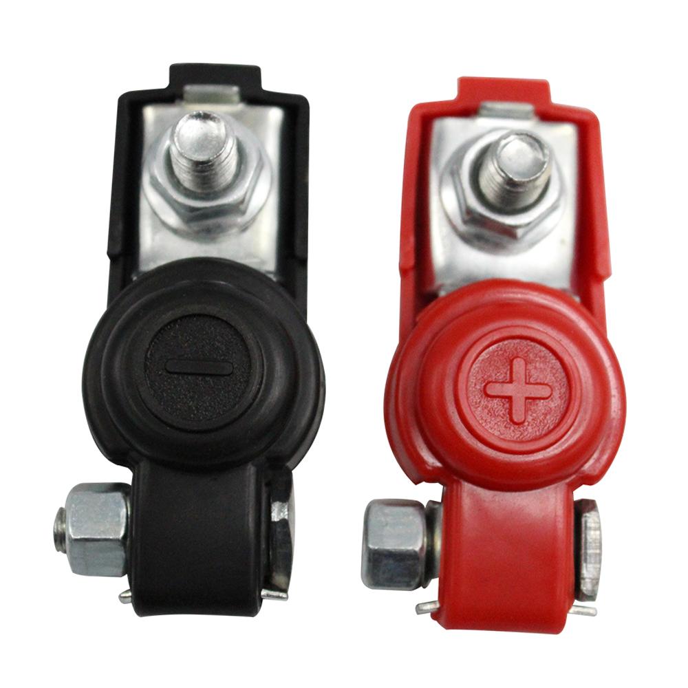 Car Battery Terminal Clamp Clip Connector Adjustable Positive Negative
