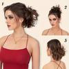 Chignon Désordonné Peigne Chignon Cheveux Synthétiques Clip In Extensions de Cheveux Élégant Pour Usage Quotidien Accessoires Cheveux