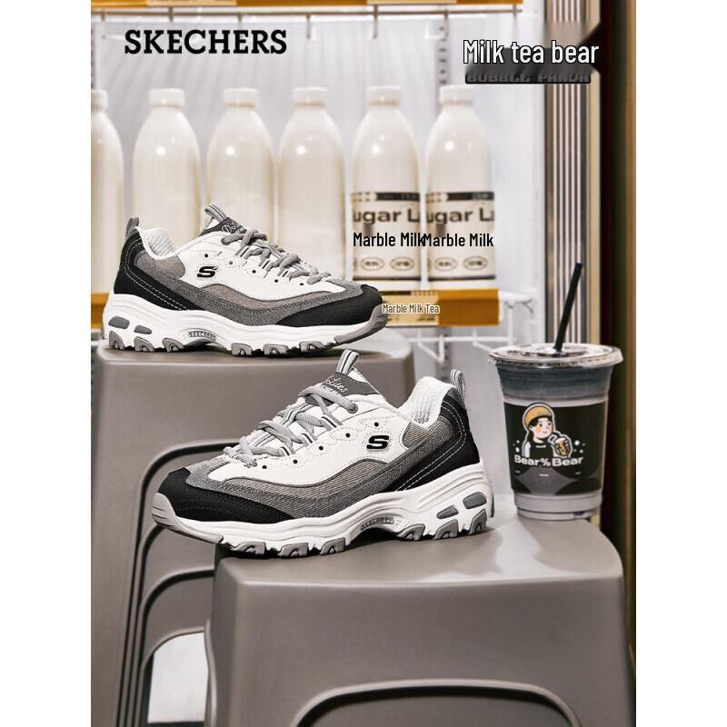 Skechers 2025 Women s 149906-BKGY Chunky Sport Sneakers US 7