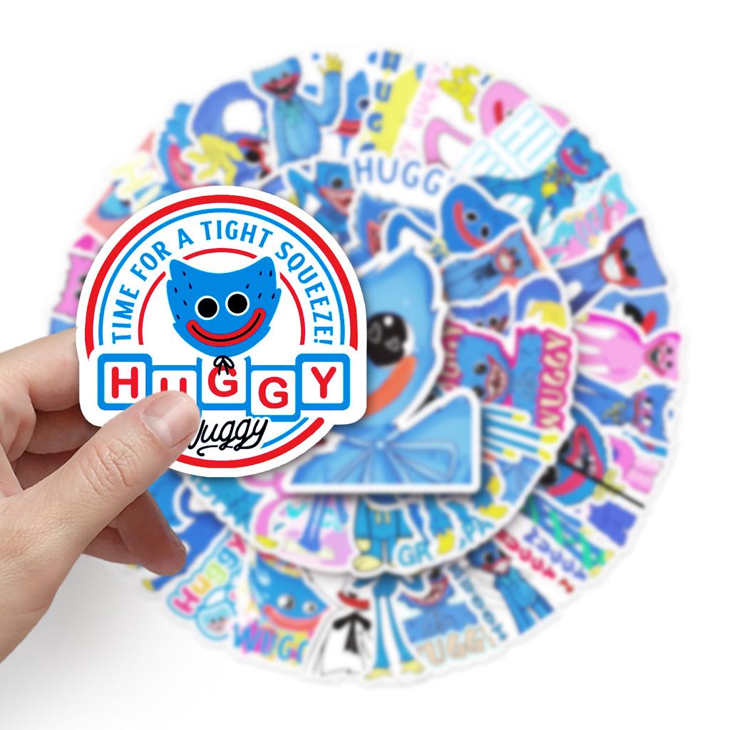 50 Poppy's Play Time Doodle Cartoon Game Creative DIY Skateboard Luggage Stickers Waterproof