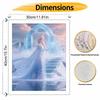 Disney Frozen Elsa Character Digital Oil Painting Art Kit Hand Painted Home Decor