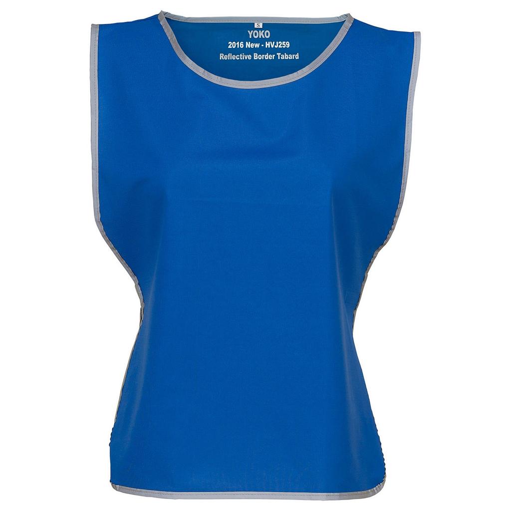 Yoko Unisex Adult Hi-Vis Reflective Trim Tabard