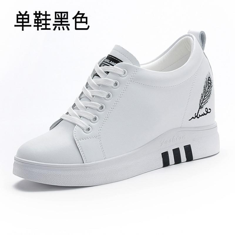 Trendy women's shoes spring new casual height increase breathable sports women's shoes